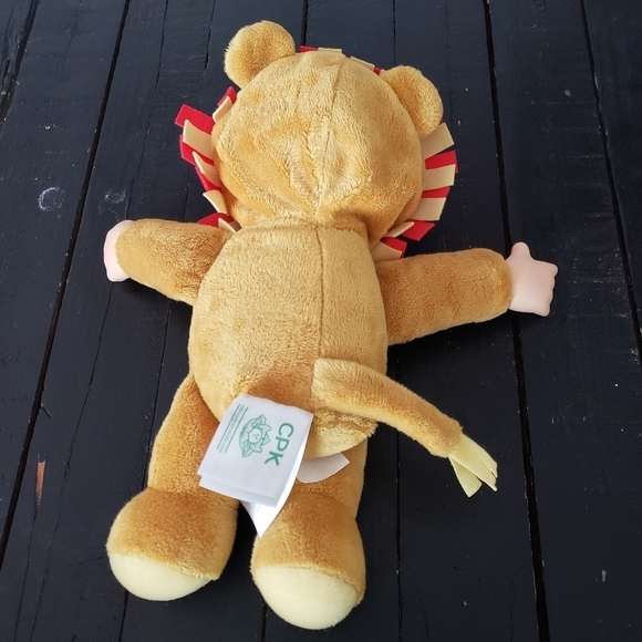 Cabbage Patch Kids CPK Baby Doll Plush Lion Stuffed Zoo Animal Toy - Picture 2 of 4
